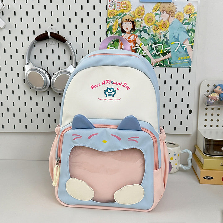 Süßer Katzen-Themen Rucksack Karnz