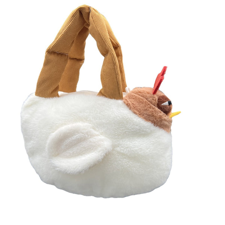 Niedliche Plüsch-Henkeltasche Karnz
