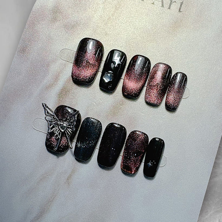 Dekoratives Press-On Nagelset Karnz