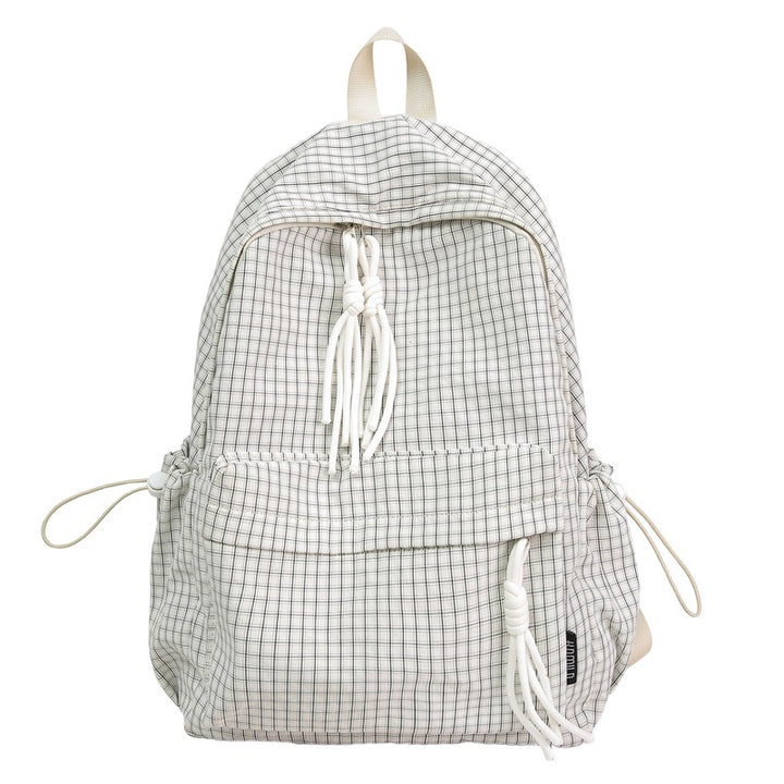 Gittermuster-Alltagsrucksack
