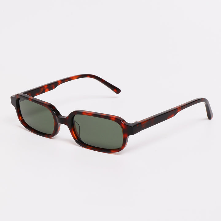 Damen Sonnenbrille im modernen, kantigen Design mit hochentwickelten UV-Schutzgläsern Karnz