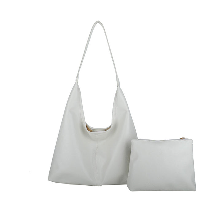 Zeitgenössische Leder Schultertasche Karnz