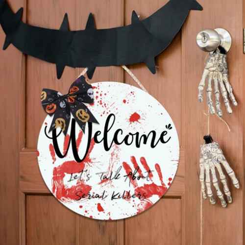 Halloween-Themen Dekor Willkommensschild