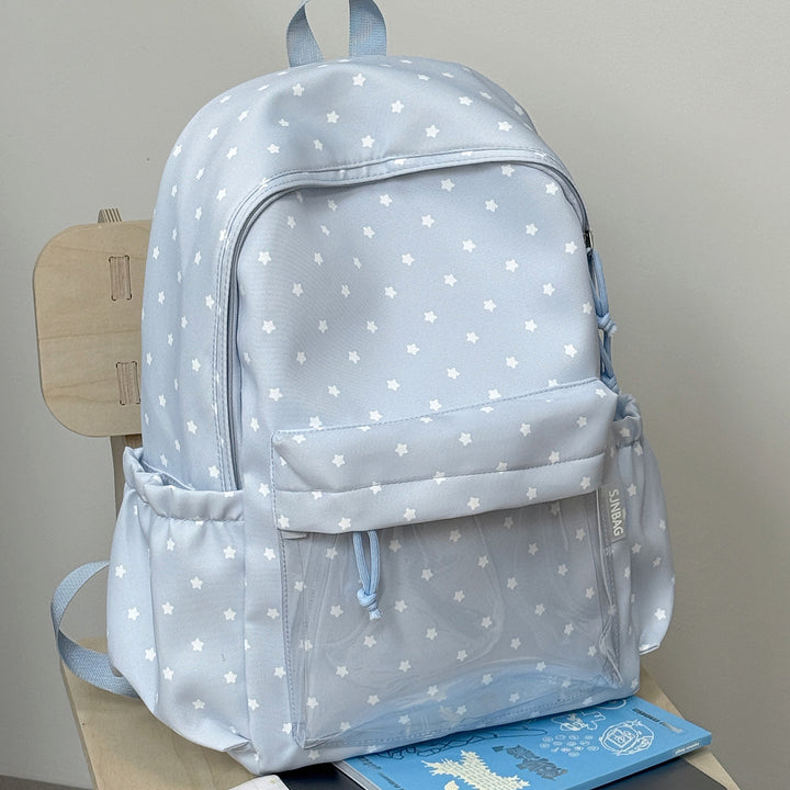 Niedlicher Sternenbedruckter Freizeit-Rucksack Karnz
