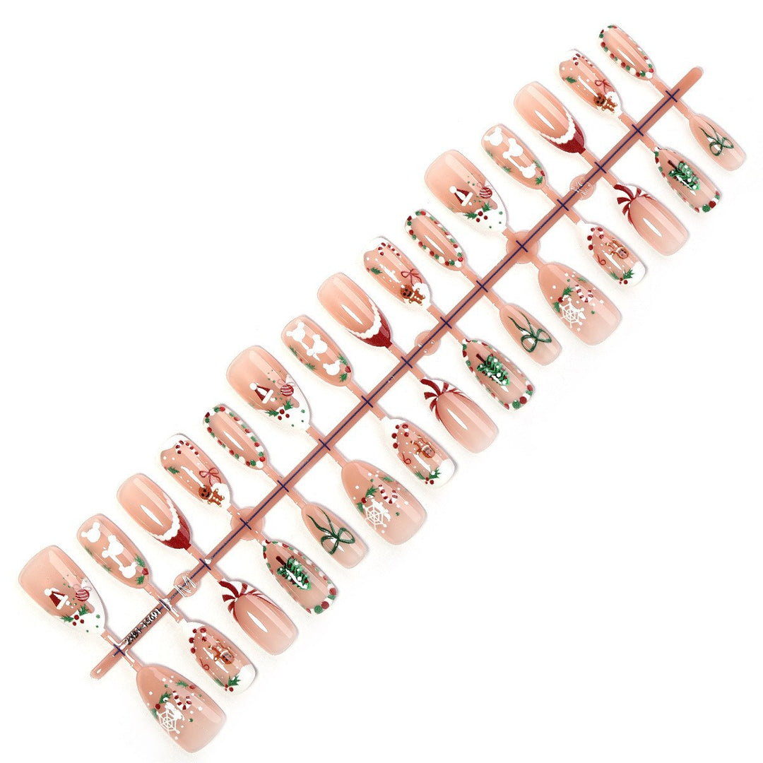 Kreatives Kunstnagelset für festliche Anlässe Karnz