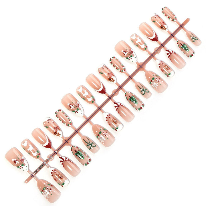 Kreatives Kunstnagelset für festliche Anlässe Karnz