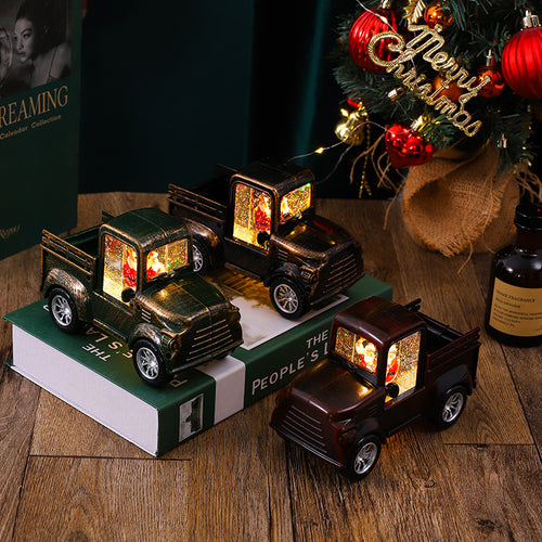 Festliche Weihnachtsauto Dekoration Karnz