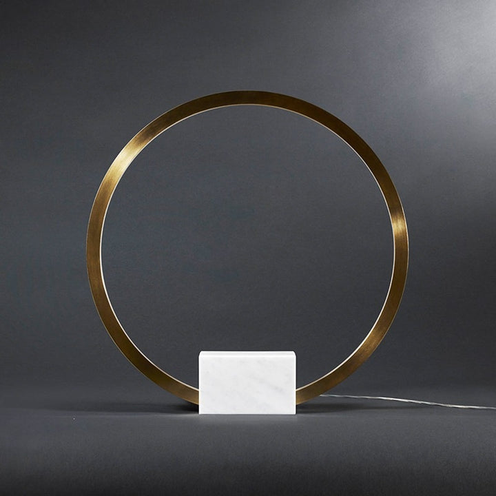 Moderne Zirkular Tischlampe