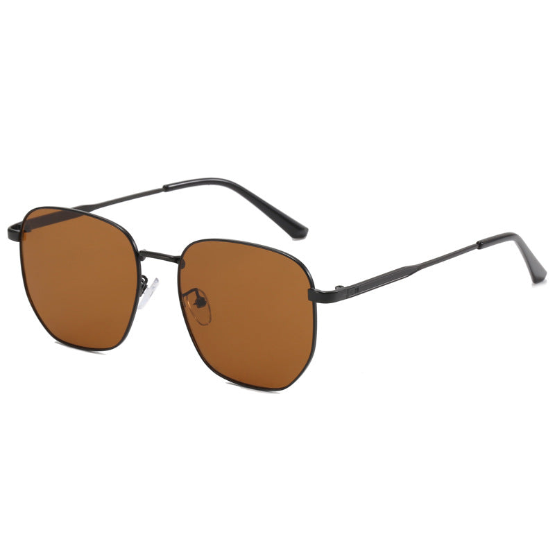 Damen Modische Brille im modernen Schild-Design Karnz