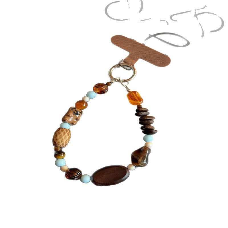 Artisan Perlen Charm Schlüsselanhänger Karnz