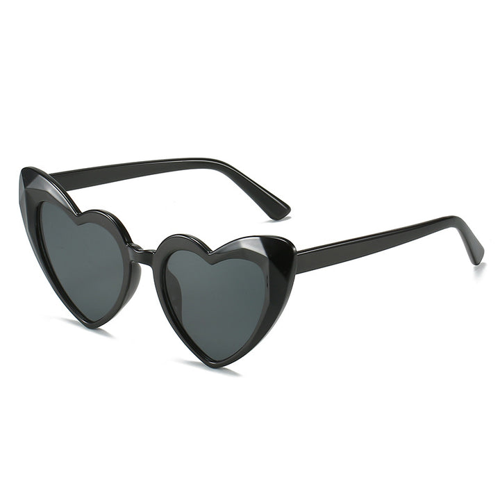 Damen Herzförmige Sonnenbrille im innovativen Design Karnz