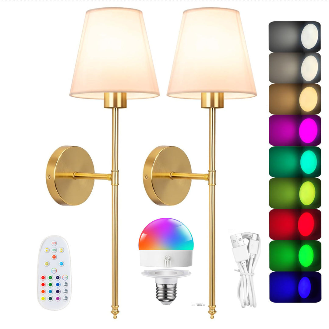 Verstellbare LED-Wandleuchte