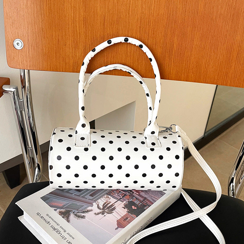 WoChic Strukturierte Gepunktete Handtasche Karnz