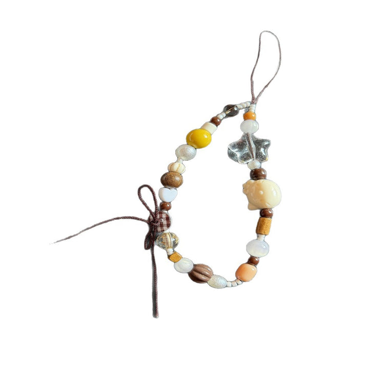 Handgefertigter Perlen-Charm-Brillenhalter Karnz
