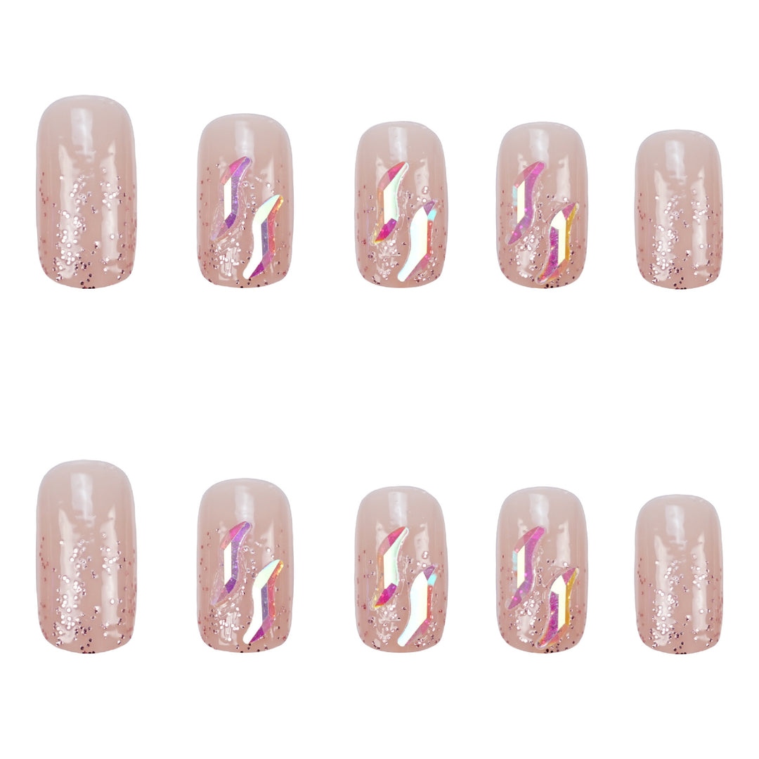 Acryl Glitter Nagelkunst