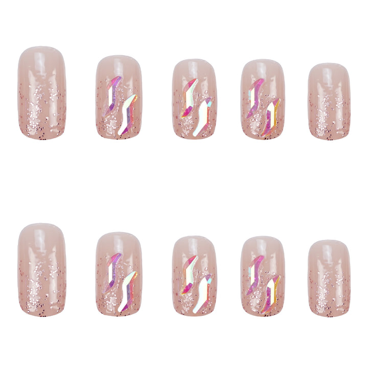 Acryl Glitter Nagelkunst