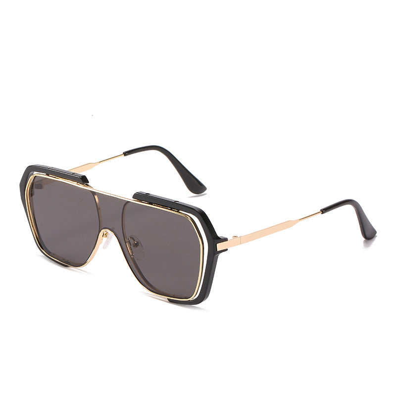 Statement Übergroße Winkelsonnenbrille Karnz