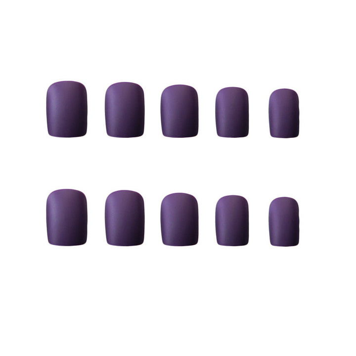 Anpassbares Mattes Press-On Nagelset
