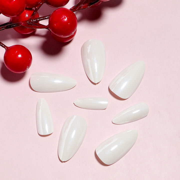 DIY natürliche Press-On Nagelspitzen Karnz