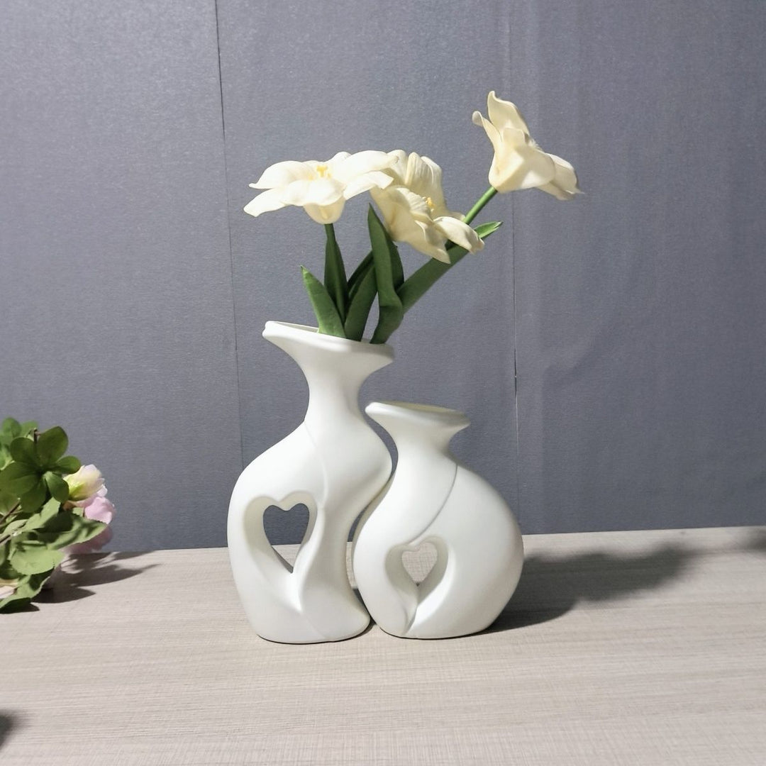 Moderne Herzförmige Dekorative Vase Karnz