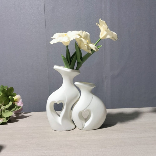 Moderne Herzförmige Dekorative Vase Karnz