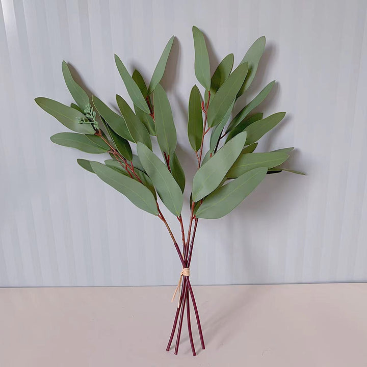 Lebensechte Eukalyptus Stängel Blumenstrauß