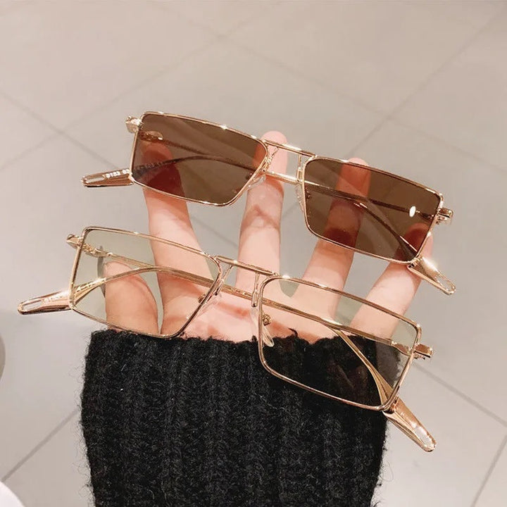 Modische Rechteckige Sonnenbrille Karnz