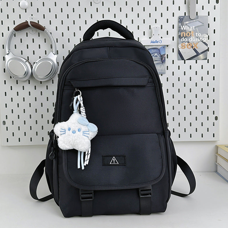 Stilvolles multifunktionales Rucksack mit plüschigem Schlüsselanhänger Karnz
