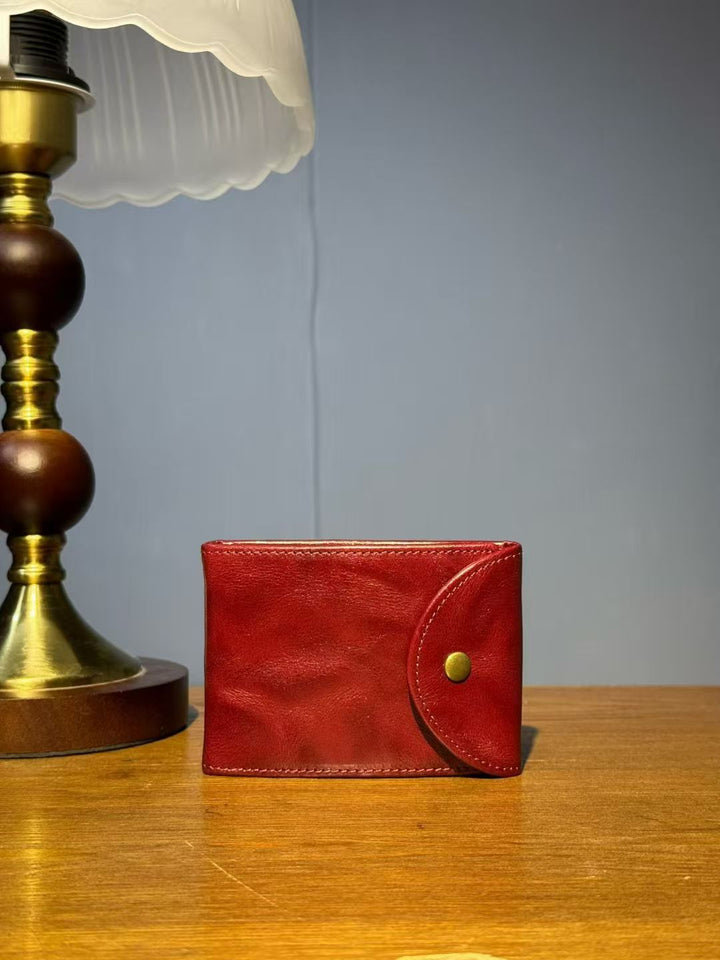 Minimalist Leder Kartenetui