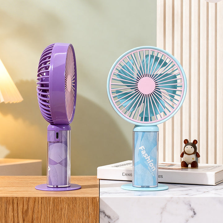 Damen Tragbarer Tischventilator mit USB-Ladefunktion und vielseitigen Geschwindigkeitsstufen Karnz