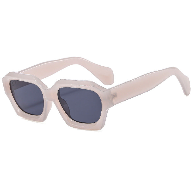Damen stilvolle Sonnenbrille im geometrischen Design Karnz