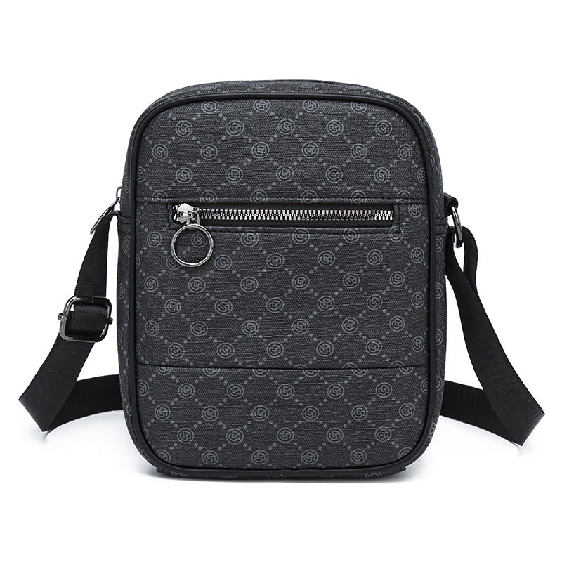 Stylische Mehrfachfächer-Schultertasche