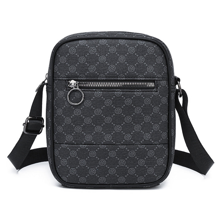 Stylische Mehrfachfächer-Schultertasche