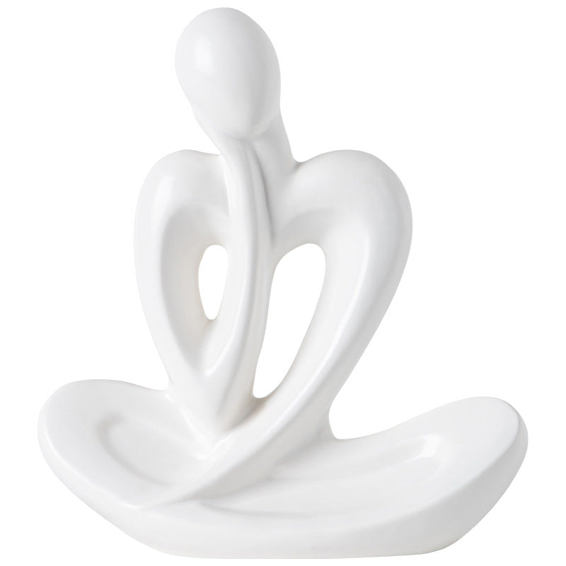 Elegante Liebe Skulptur Karnz