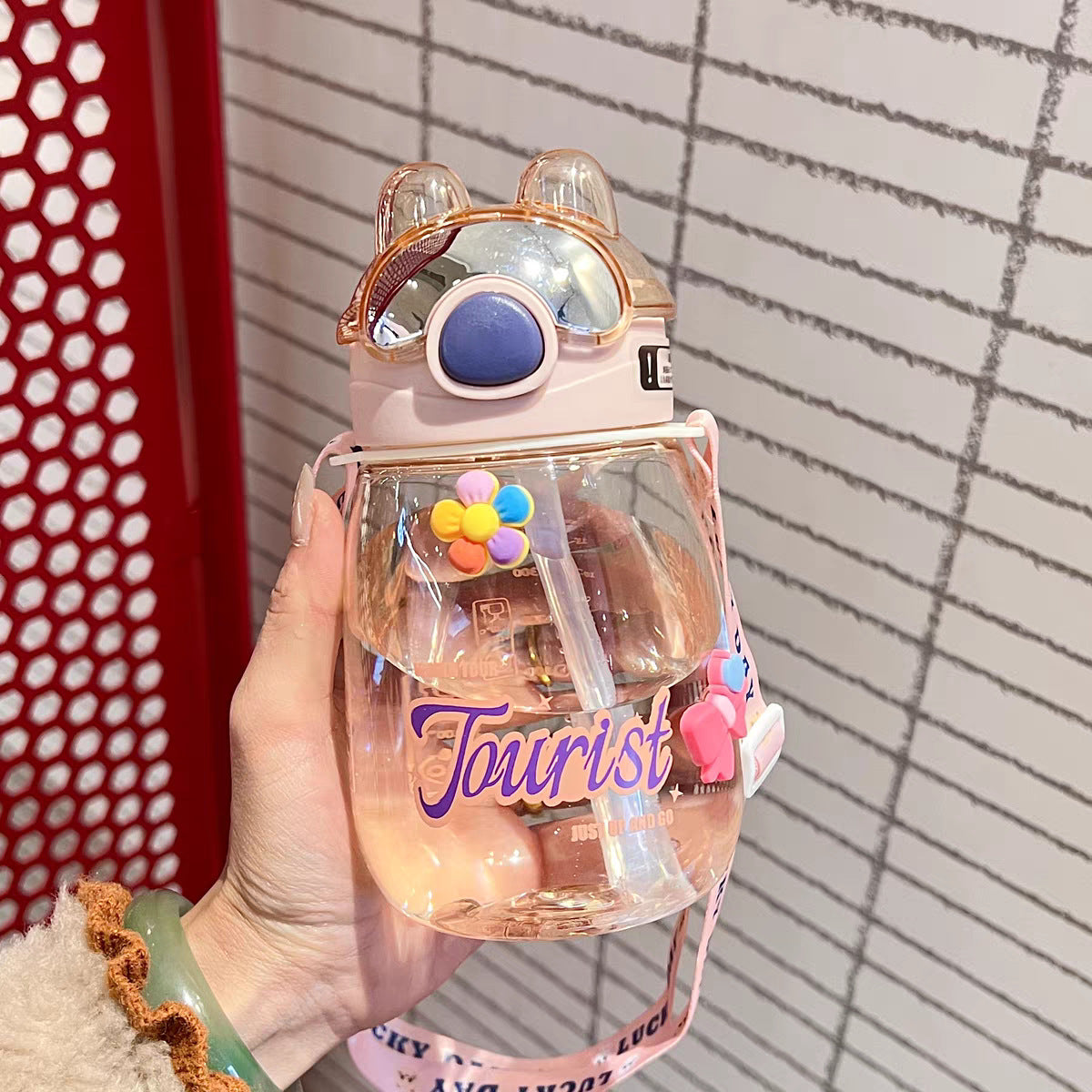 Damen Verspielte BPA-freie Trinkflasche mit einzigartigem Design Karnz