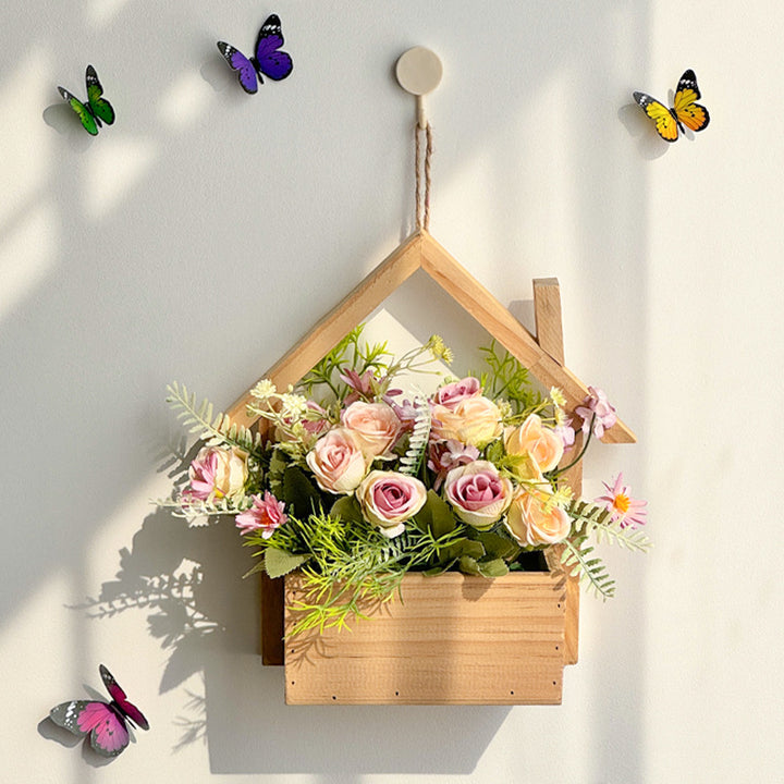 Dekorative Wandbehang Blumenarrangement