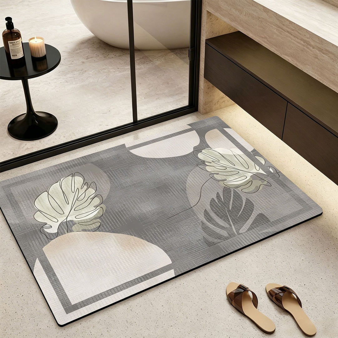 Dekorative Luxe Badezimmermatte Karnz