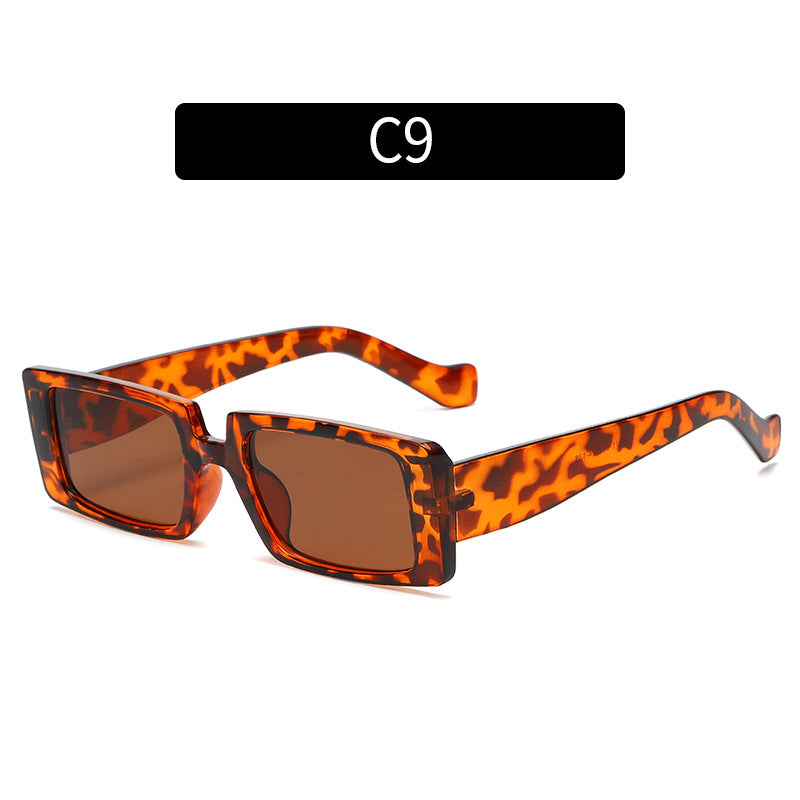 Futuristische angular Kontrastrahmen Sonnenbrille