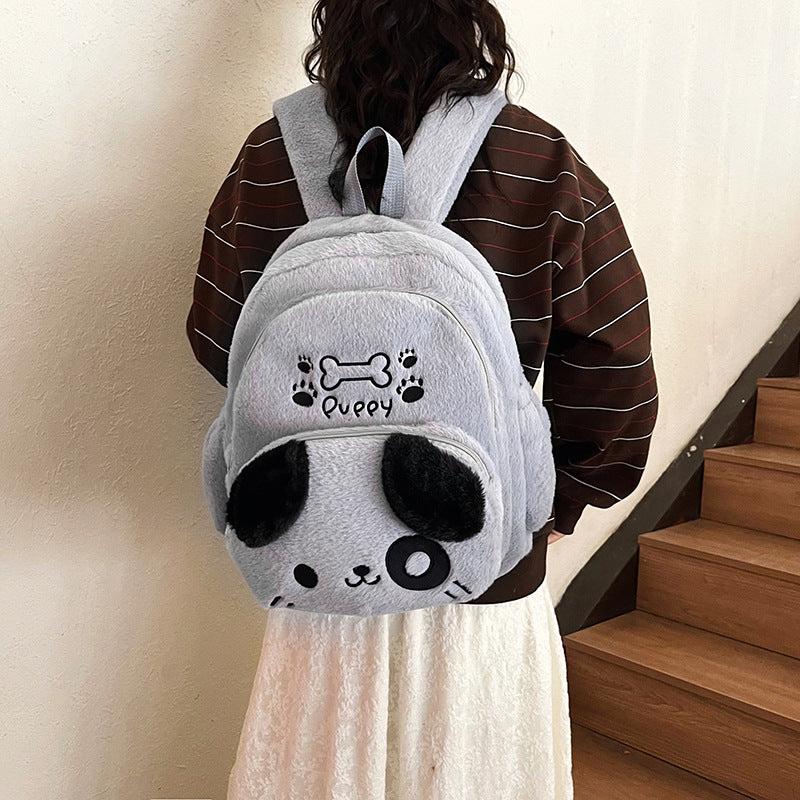 Plüsch Rucksack mit Hundedesign Karnz
