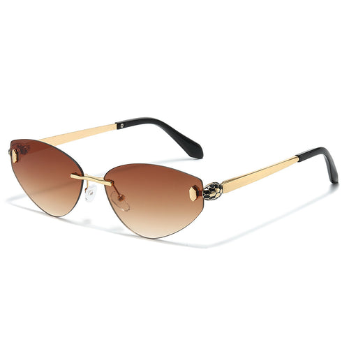 Cat-Eye Vision Shield Sonnenbrille Karnz
