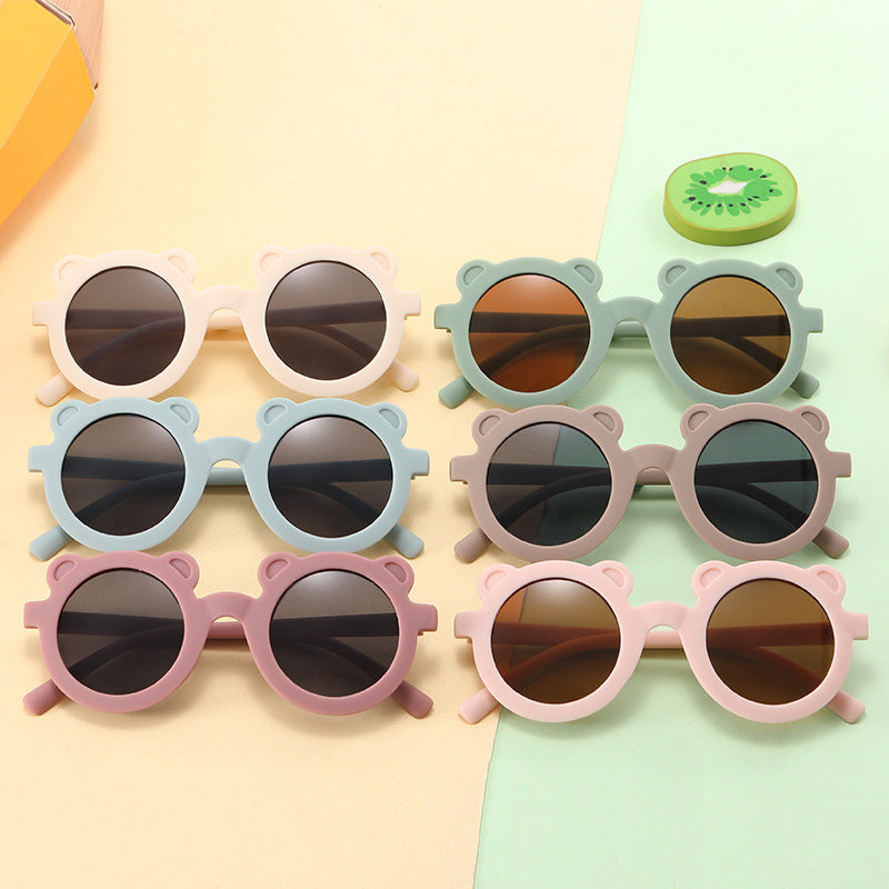 Damen verspielte Sonnenbrille im Bärendesign Karnz