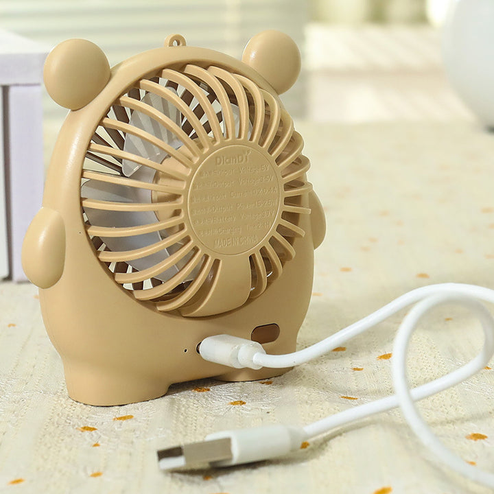Unisex Handlicher USB Ventilator im Tierdesign Karnz