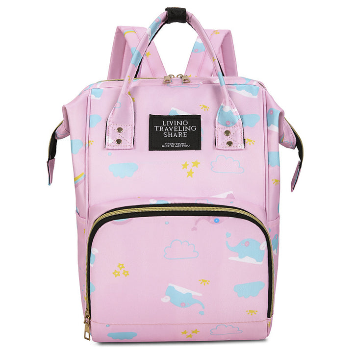 Verspielt Grafikdruck Rucksack