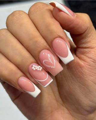 Elegante Lange Acryl Nagelverlängerungen Karnz