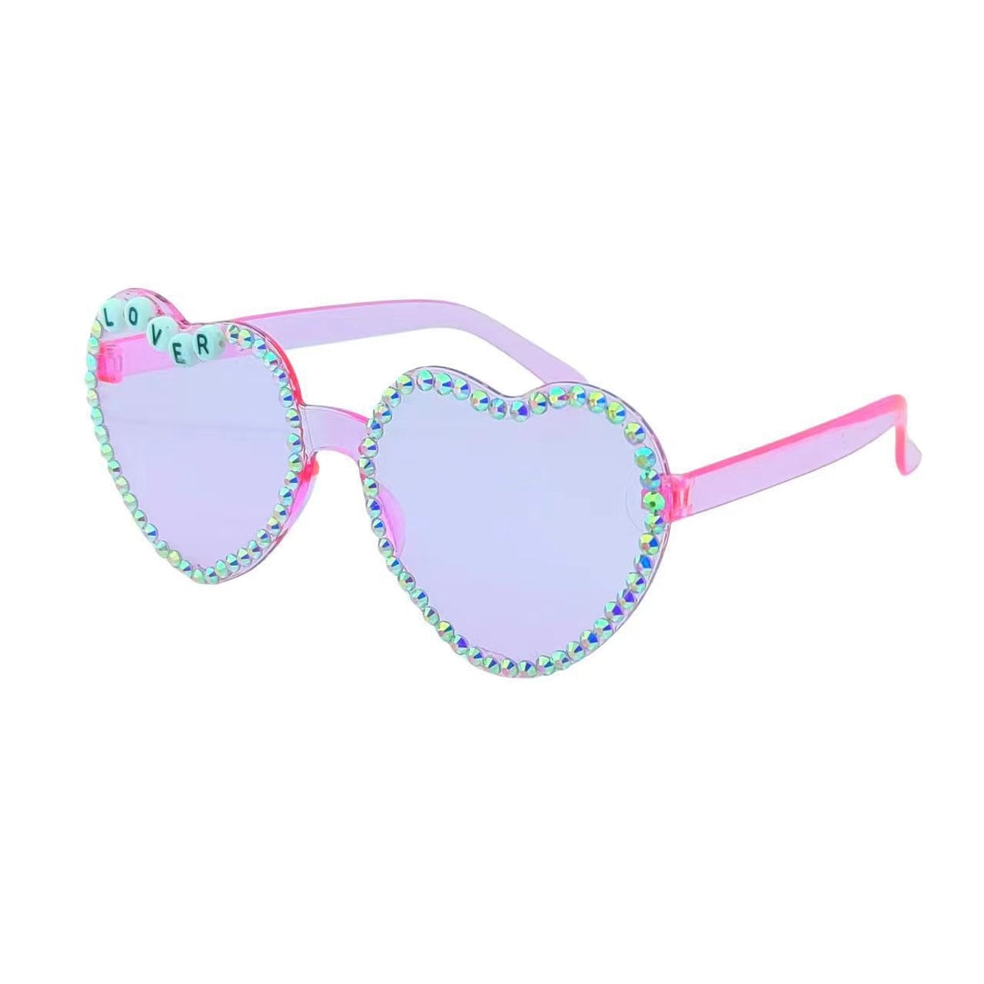 Herzförmige Modesonnenbrille Karnz