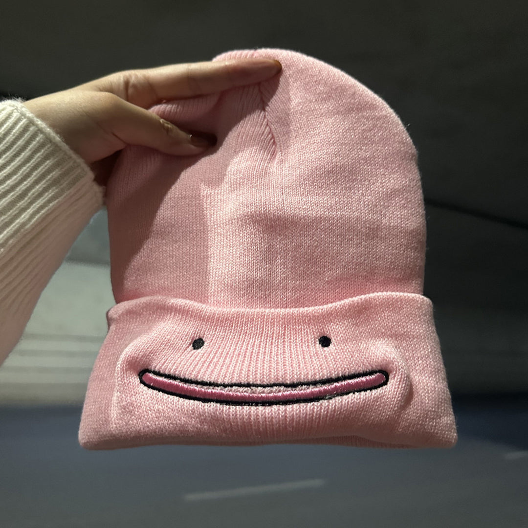 Verspielte Strickmütze