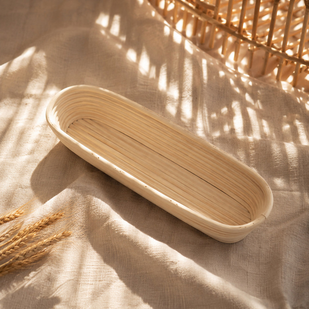 Artisan Crafting Rattan Körbe Karnz