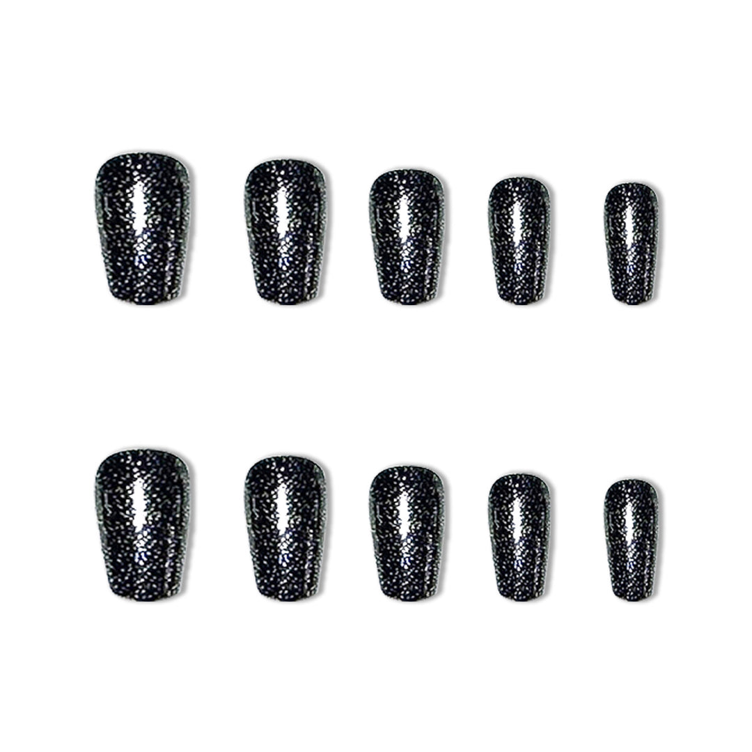 Premium Glitzernde Lange Stiletto Nagelverlängerungen Karnz