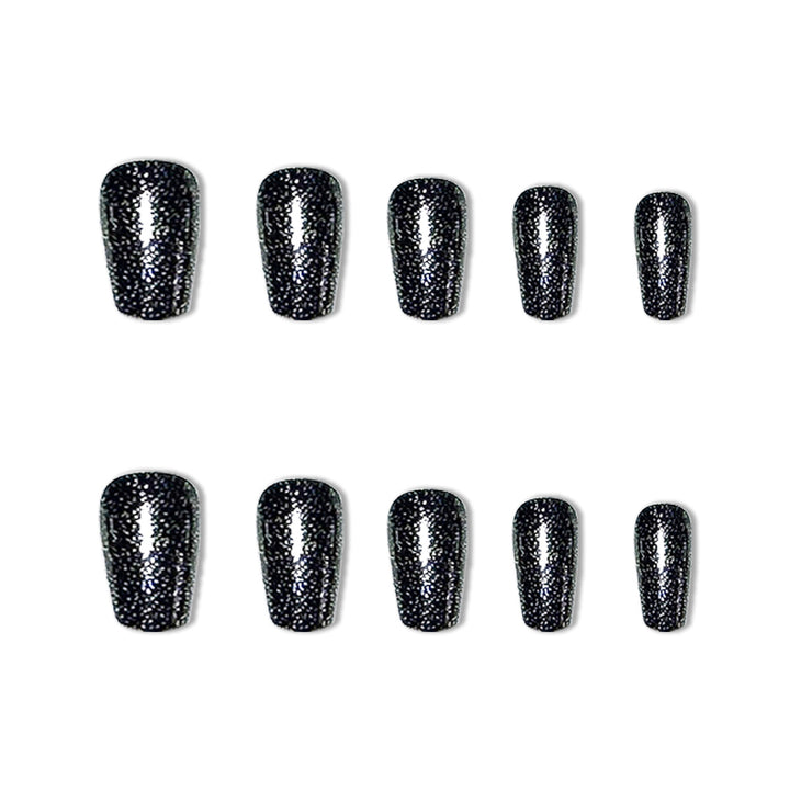 Premium Glitzernde Lange Stiletto Nagelverlängerungen Karnz