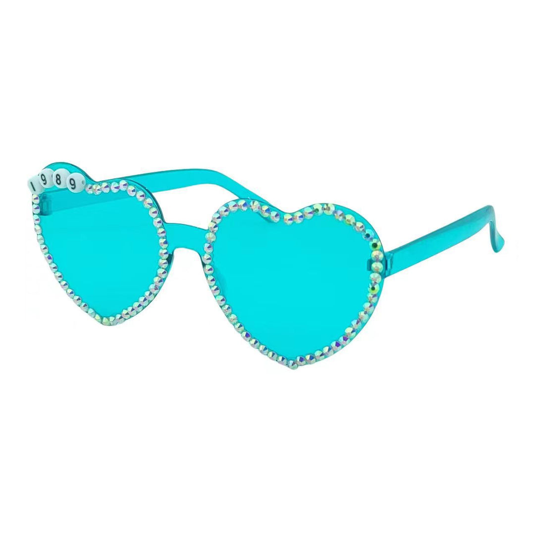 Herzförmige Modesonnenbrille Karnz
